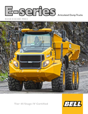 Autobasculante articulate Bell B25E