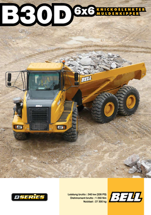 Autobasculante articulate Bell B 30 D