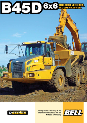 Autobasculante articulate Bell B 45 D