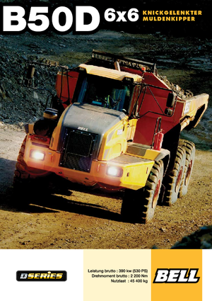 Autobasculante articulate Bell B 50 D