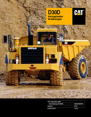Autobasculante articulate Caterpillar D 30 D