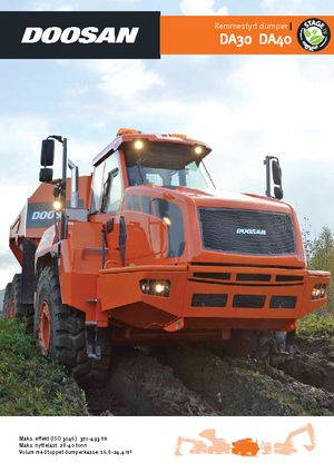 Autobasculante articulate Doosan DA30