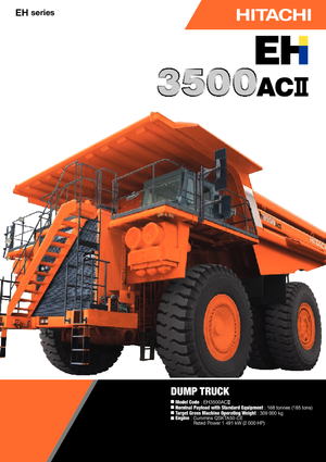 Basculante rigide Hitachi EH 3500