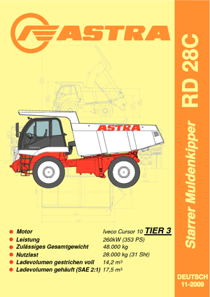 Basculante rigide Astra RD 28 C