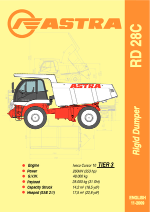 Basculante rigide Astra RD 28 C