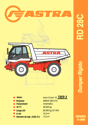 Basculante rigide Astra RD 28 C