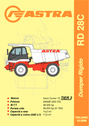 Basculante rigide Astra RD 28 C