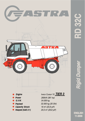 Basculante rigide Astra RD 32 C