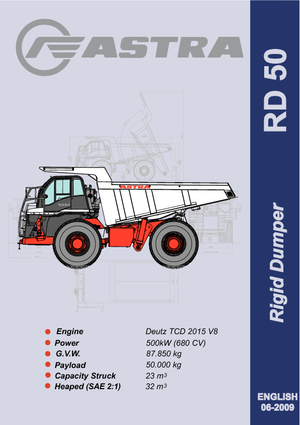 Basculante rigide Astra RD 50