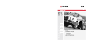 Autobasculante articulate Terex TA 30