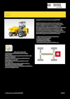 Dumpere pe Roți Wacker Neuson DW100