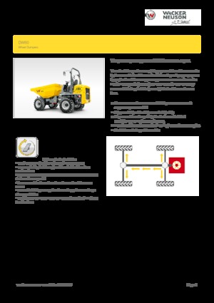 Dumpere pe Roți Wacker Neuson DW60