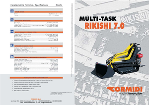 Dumpere pe Şenile Cormidi Rikishi 5.5 B