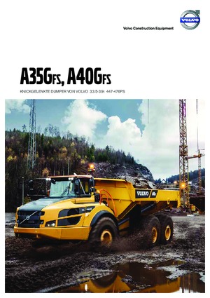 Autobasculante articulate Volvo A35GFS