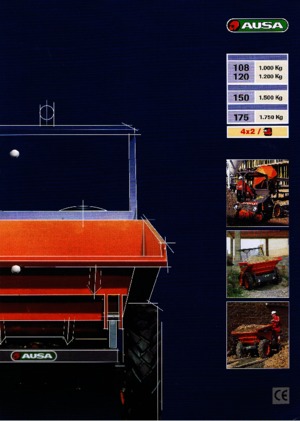 Dumpere pe Roți Ausa 108 DA plus