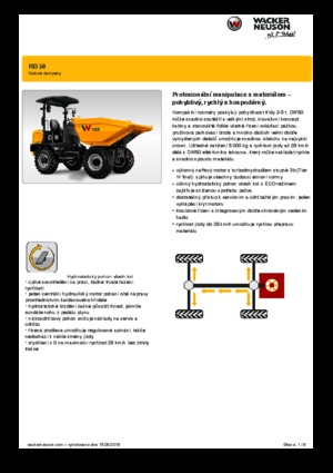 Dumpere pe Roți Wacker Neuson DW50