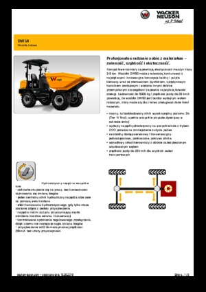 Dumpere pe Roți Wacker Neuson DW50