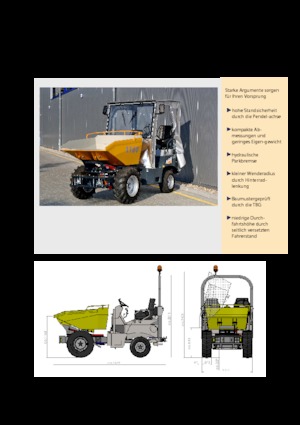 Dumpere pe Roți Bergmann 1160 RK