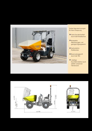 Dumpere pe Roți Bergmann 1200R