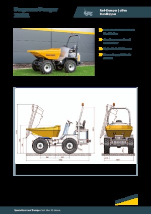 Dumpere pe Roți Bergmann 2040R