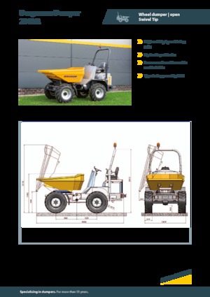 Dumpere pe Roți Bergmann 2040R