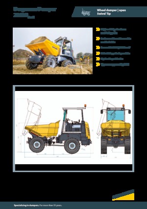 Dumpere pe Roți Bergmann 2060R Plus