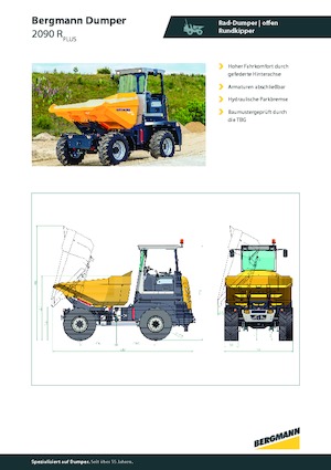 Dumpere pe Roți Bergmann 2090R Plus