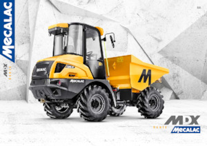 Dumpere pe Roți Mecalac 6MDX