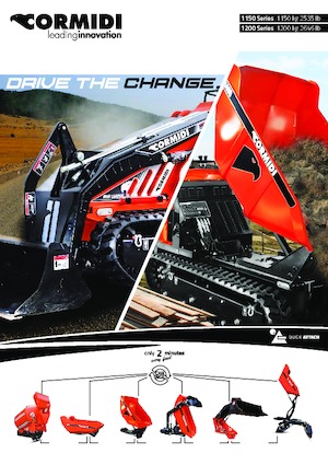 Dumpere pe Şenile Cormidi C 1200