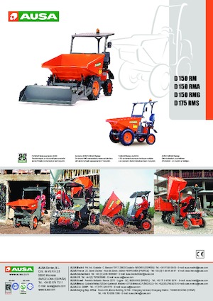 Dumpere pe Roți Ausa D 150 RM