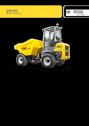 Dumpere pe Roți Wacker Neuson DW100