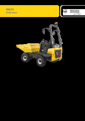 Dumpere pe Roți Wacker Neuson DW20-2