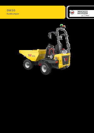 Dumpere pe Roți Wacker Neuson DW30-2