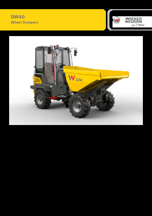 Dumpere pe Roți Wacker Neuson DW40-2 