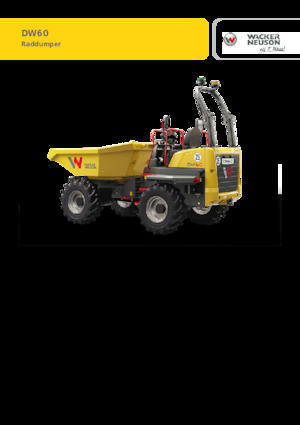 Dumpere pe Roți Wacker Neuson DW60-2