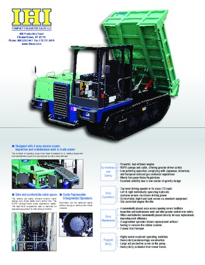 Dumpere pe Şenile Kato IC50