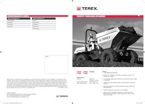 Dumpere pe Roți Terex PT 5000