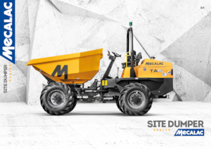 Dumpere pe Roți Mecalac TA9s