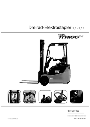 Stivuitoare frontale electrice Toyota 7 FBEST 15 