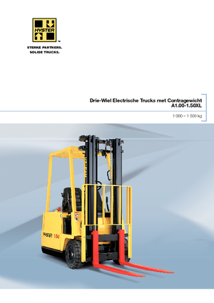 Stivuitoare frontale electrice Hyster A 1.25 XL