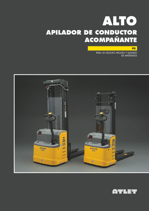 Stivuitoare frontale electrice Atlet Alto PS