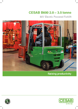 Stivuitoare frontale electrice Cesab B 625 L