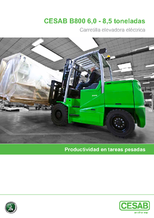 Stivuitoare frontale electrice Cesab B 860