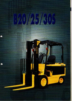 Stivuitoare frontale electrice Doosan B 20 S