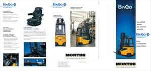 Stivuitoare frontale electrice Montini Bingo 250 Compact.P