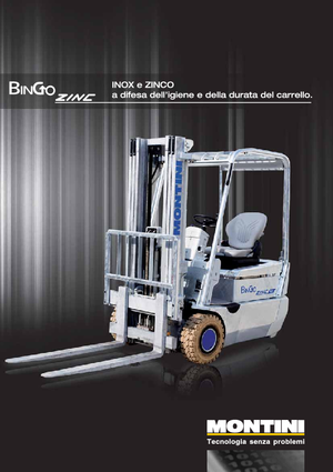 Stivuitoare frontale electrice Montini Bingo Zinc 204