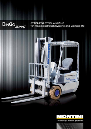 Stivuitoare frontale electrice Montini Bingo Zinc 200
