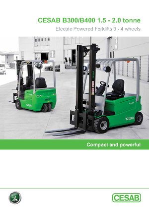 Stivuitoare frontale electrice Cesab Blitz 318 AC