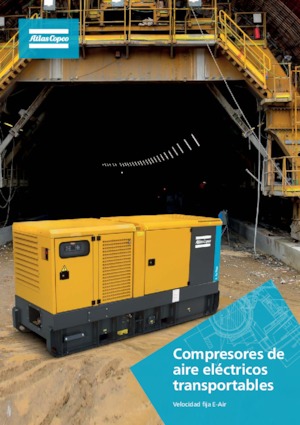 Compresoare de aer portabile - diesel, electrice, pe benzină Atlas Copco E-Air T900 