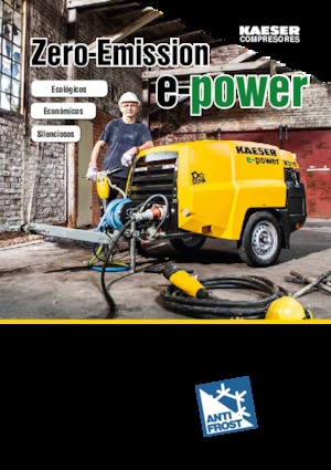 Compresoare de aer portabile - diesel, electrice, pe benzină Kaeser Mobilair M 31E/10 bar 